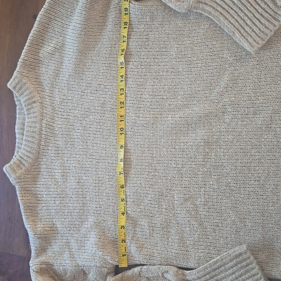 NWT A New Day Tan Crew Neck Sweater Dress Size XS - Picture 6 of 8